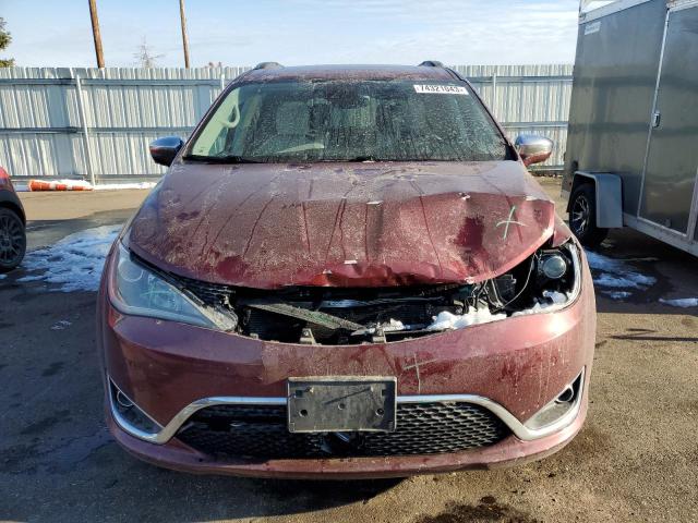 2C4RC1GG1HR561302 - 2017 CHRYSLER PACIFICA LIMITED RED photo 5