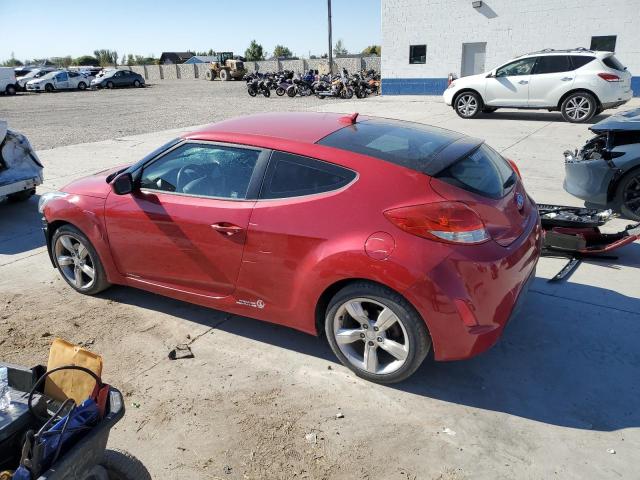 KMHTC6AD2CU020008 - 2012 HYUNDAI VELOSTER RED photo 2