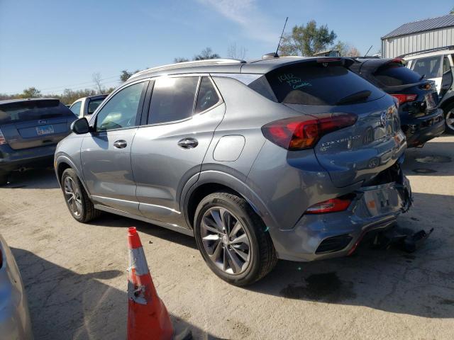 KL4MMGSL5MB169716 - 2021 BUICK ENCORE GX ESSENCE GRAY photo 2