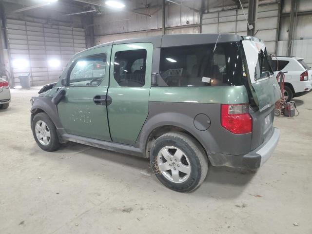 5J6YH28625L003109 - 2005 HONDA ELEMENT EX GREEN photo 2