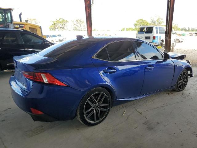 JTHBA1D21G5021314 - 2016 LEXUS IS 200T BLUE photo 3