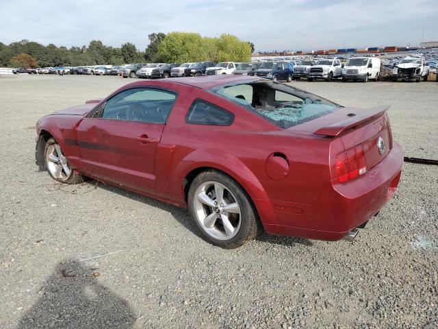 1ZVHT82H175208412 - 2007 FORD MUSTANG GT RED photo 2