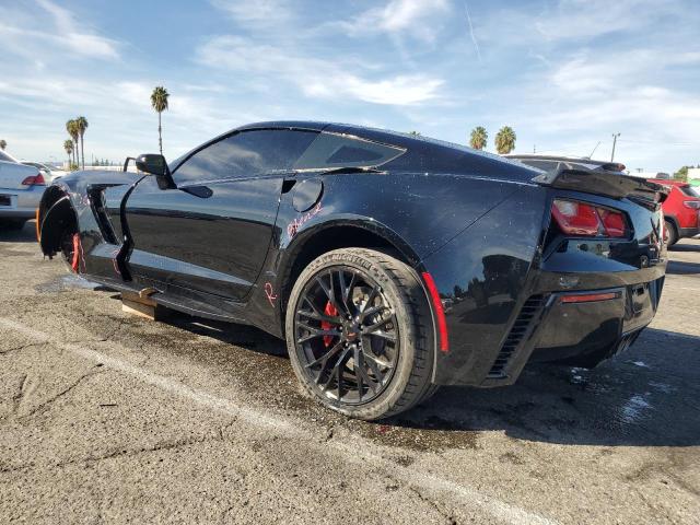 1G1YU2D63J5600509 - 2018 CHEVROLET CORVETTE Z06 3LZ BLACK photo 2