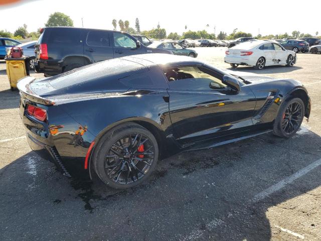 1G1YU2D63J5600509 - 2018 CHEVROLET CORVETTE Z06 3LZ BLACK photo 3