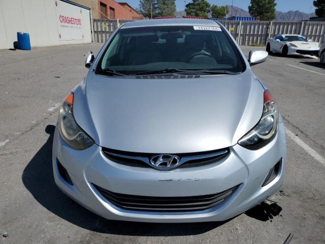 5NPDH4AEXDH437685 - 2013 HYUNDAI ELANTRA GLS SILVER photo 5