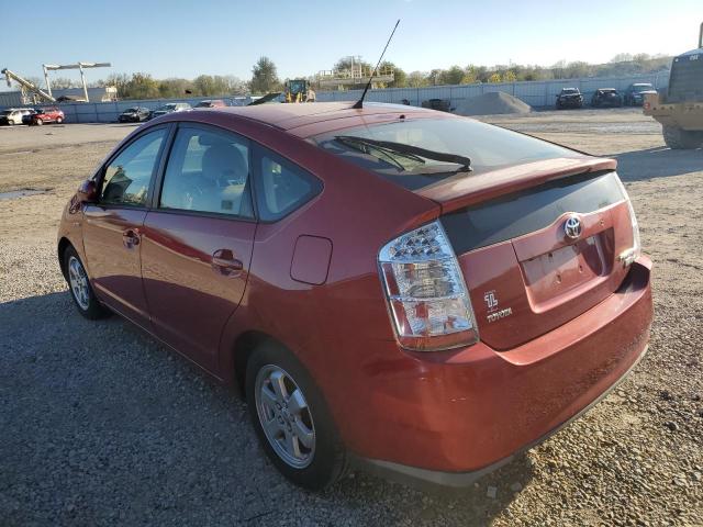 JTDKB20U087789819 - 2008 TOYOTA PRIUS RED photo 2