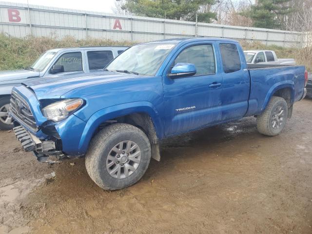 5TFSZ5AN8JX147150 - 2018 TOYOTA TACOMA ACCESS CAB ლურჯი ფოტო 1