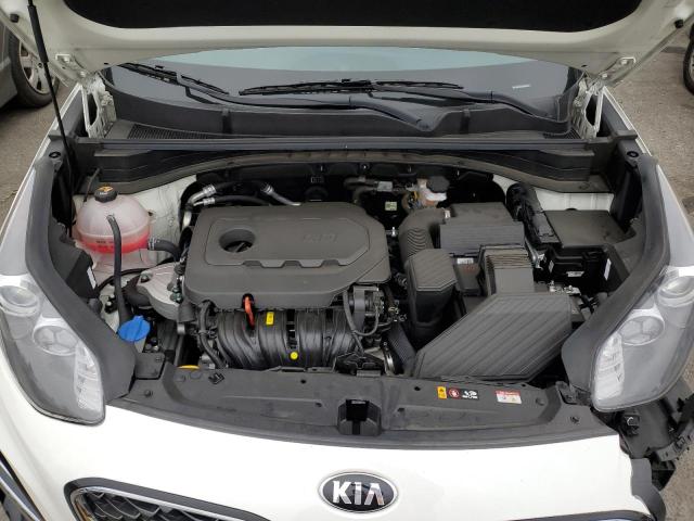 KNDPN3AC7M7936916 - 2021 KIA SPORTAGE EX WHITE photo 12