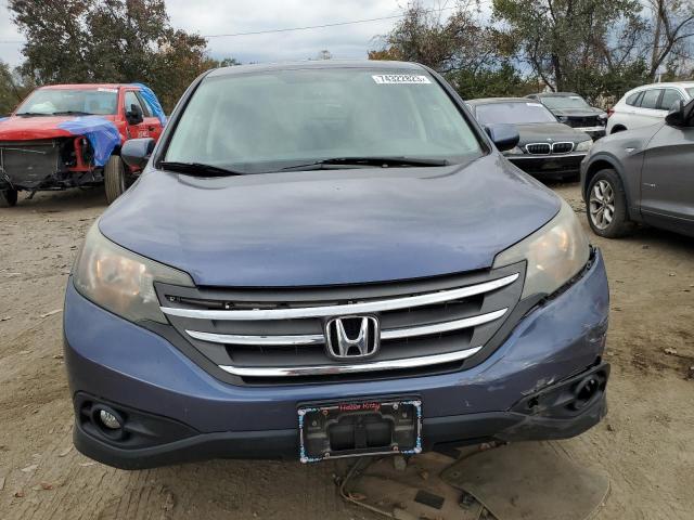 2HKRM3H53EH549439 - 2014 HONDA CR-V EX BLUE photo 5