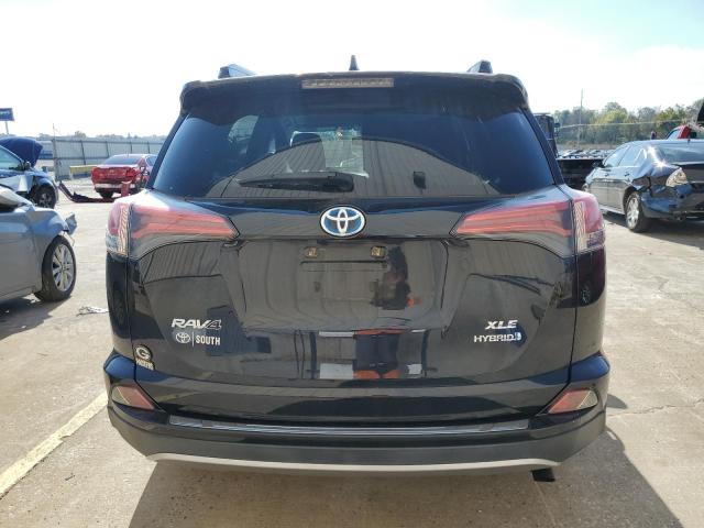 JTMRJREV0HD080773 - 2017 TOYOTA RAV4 HV LE BLACK photo 6