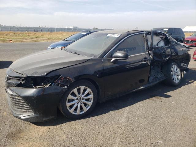 JTNB11HK5J3051121 - 2018 TOYOTA CAMRY L BLACK photo 1