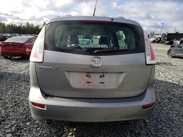 JM1CR2W38A0377340 - 2010 MAZDA 5 GRAY photo 6