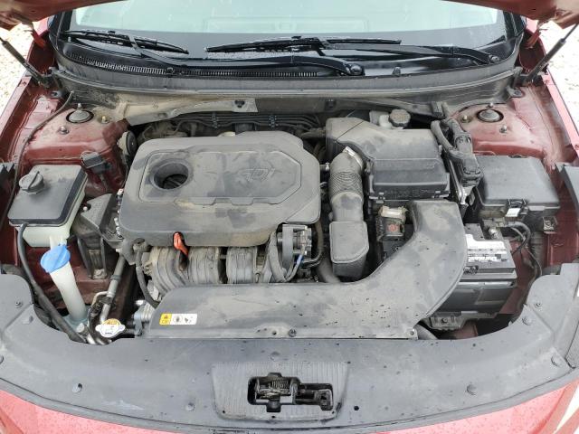 5NPE24AF2GH373287 - 2016 HYUNDAI SONATA SE RED photo 11