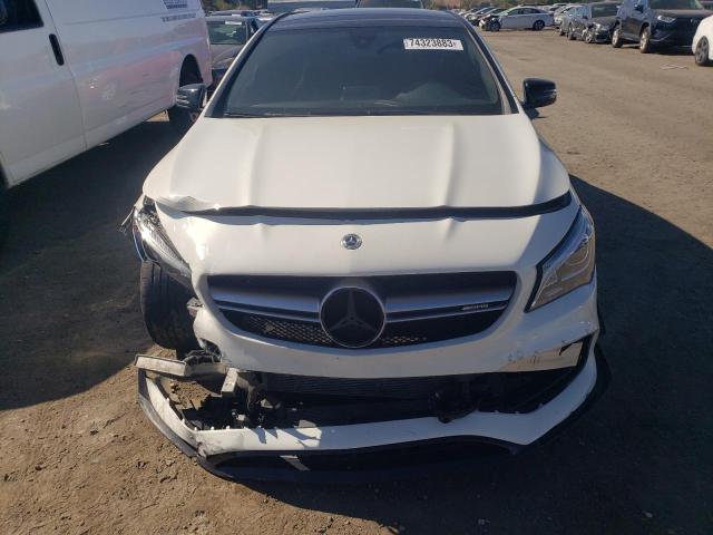 WDDSJ5CB6JN583393 - 2018 MERCEDES-BENZ CLA 45 AMG WHITE photo 5