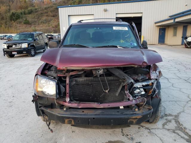 1GKDT13S842210940 - 2004 GMC ENVOY BURGUNDY photo 5