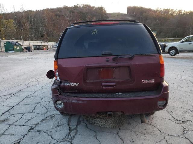 1GKDT13S842210940 - 2004 GMC ENVOY BURGUNDY photo 6