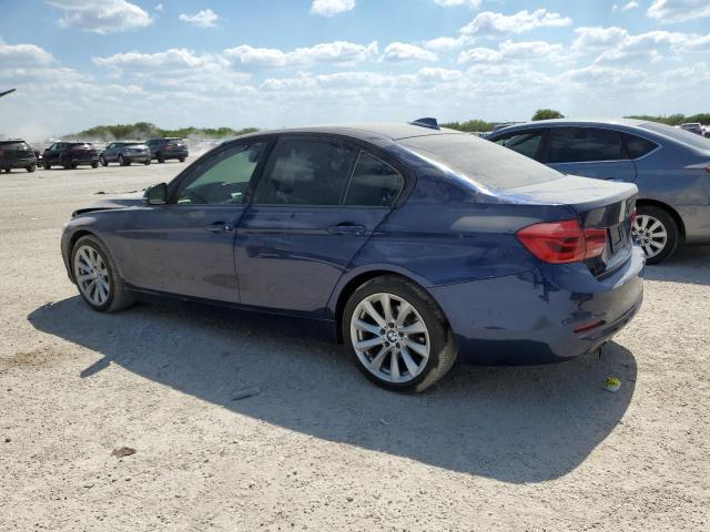 WBA8A3C58JA494495 - 2018 BMW 320 XI BLUE photo 2