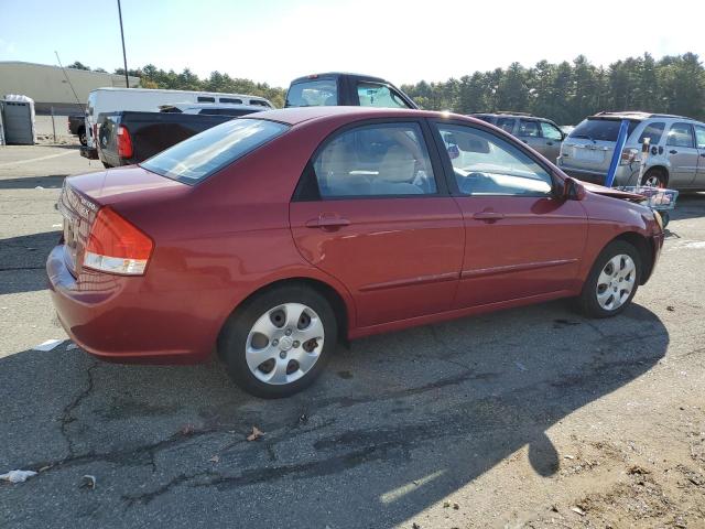 KNAFE222095665807 - 2009 KIA SPECTRA EX RED photo 3