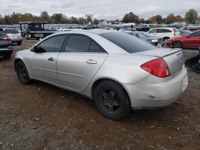 1G2ZG58B874227756 - 2007 PONTIAC G6 BASE SILVER photo 2