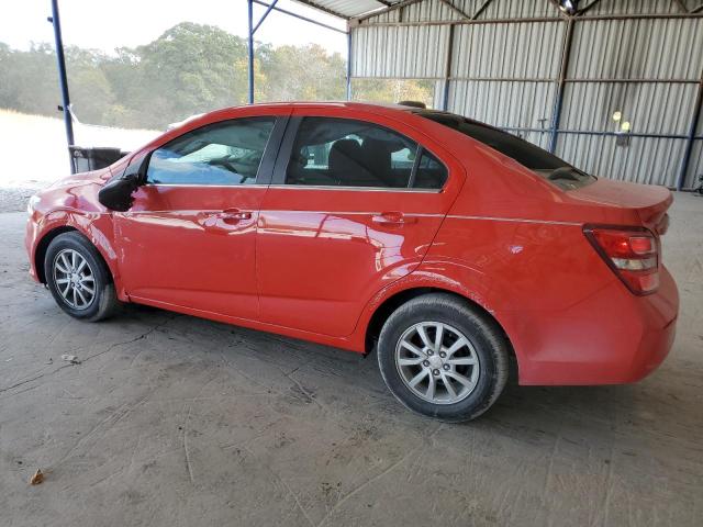 1G1JD5SH8H4157815 - 2017 CHEVROLET SONIC LT RED photo 2