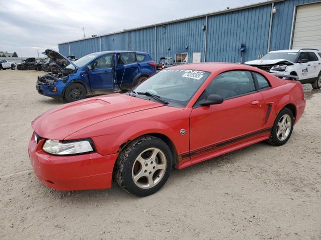 1FAFP40604F135084 - 2004 FORD MUSTANG RED photo 1