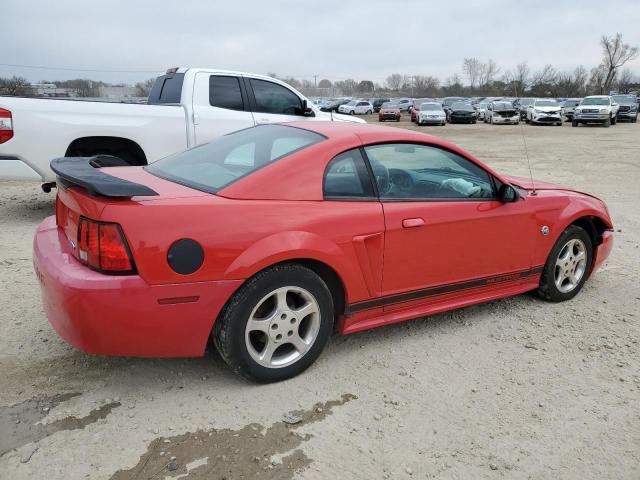 1FAFP40604F135084 - 2004 FORD MUSTANG RED photo 3