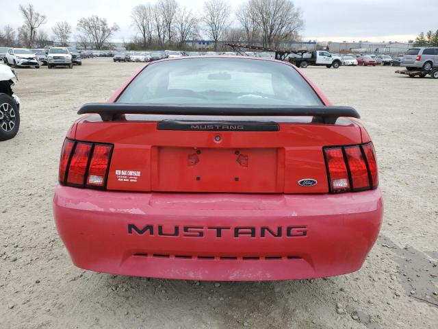 1FAFP40604F135084 - 2004 FORD MUSTANG RED photo 6