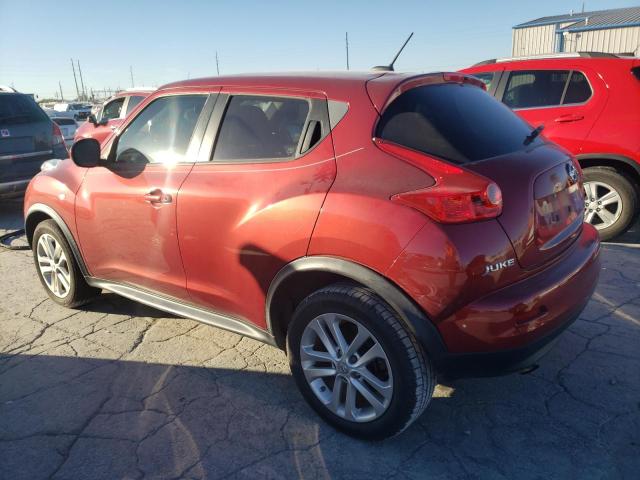 JN8AF5MRXET355356 - 2014 NISSAN JUKE S RED photo 2