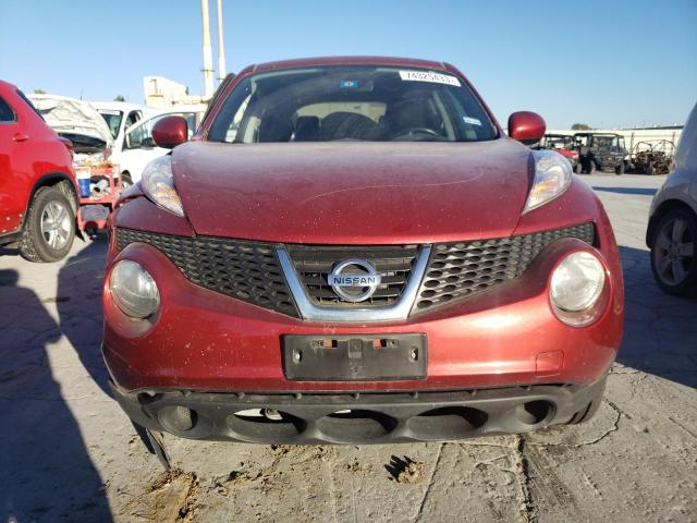 JN8AF5MRXET355356 - 2014 NISSAN JUKE S RED photo 5