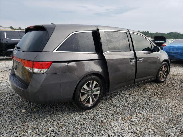 5FNRL5H98EB054587 - 2014 HONDA ODYSSEY TOURING GRAY photo 3