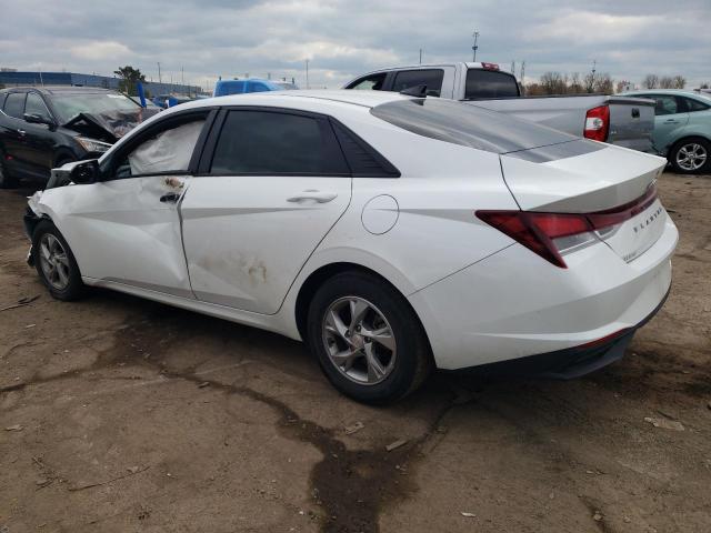 5NPLL4AG0MH014917 - 2021 HYUNDAI ELANTRA SE WHITE photo 2