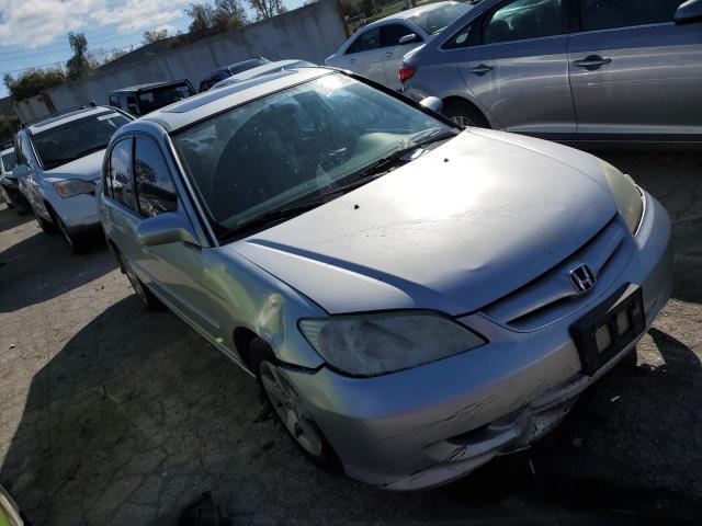 2HGES26824H525752 - 2004 HONDA CIVIC EX SILVER photo 4