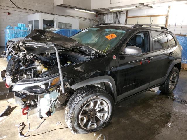 1C4PJMBN9KD401540 - 2019 JEEP CHEROKEE TRAILHAWK BLACK photo 1