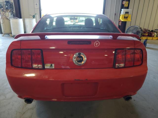 1ZVFT82H165170072 - 2006 FORD MUSTANG GT RED photo 6