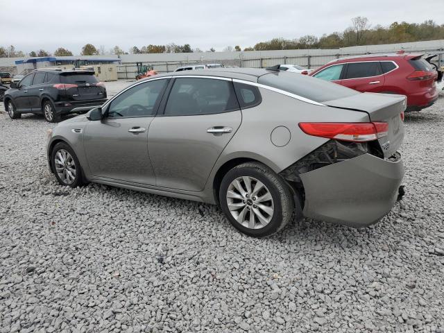 5XXGU4L33GG011552 - 2016 KIA OPTIMA EX GRAY photo 2