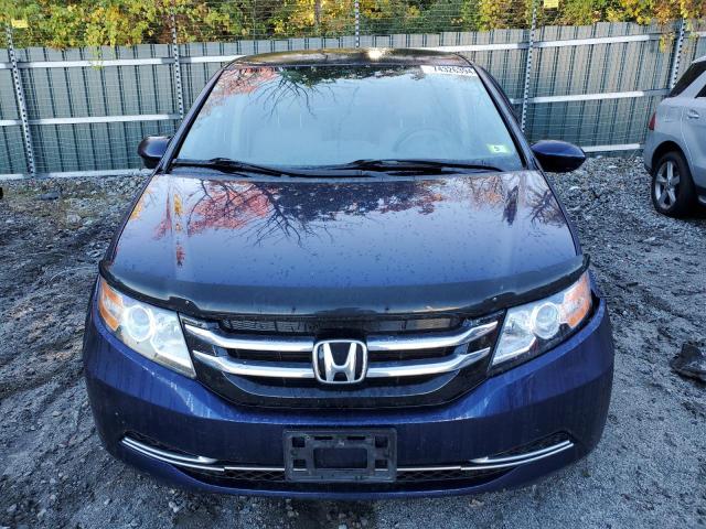 5FNRL5H38GB030630 - 2016 HONDA ODYSSEY SE BLUE photo 5