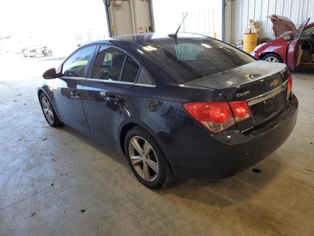 1G1PE5SB7E7186106 - 2014 CHEVROLET CRUZE LT BLUE photo 2