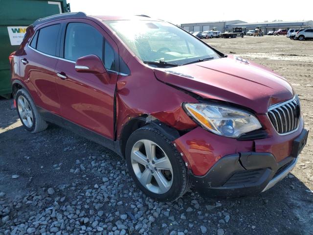 KL4CJESB2FB266147 - 2015 BUICK ENCORE BURGUNDY photo 4