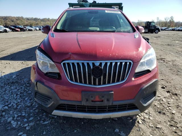 KL4CJESB2FB266147 - 2015 BUICK ENCORE BURGUNDY photo 5