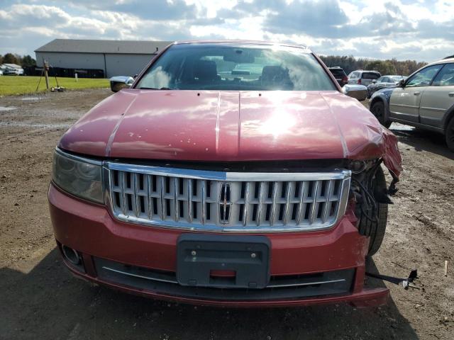 3LNHM28T28R664860 - 2008 LINCOLN MKZ RED photo 5