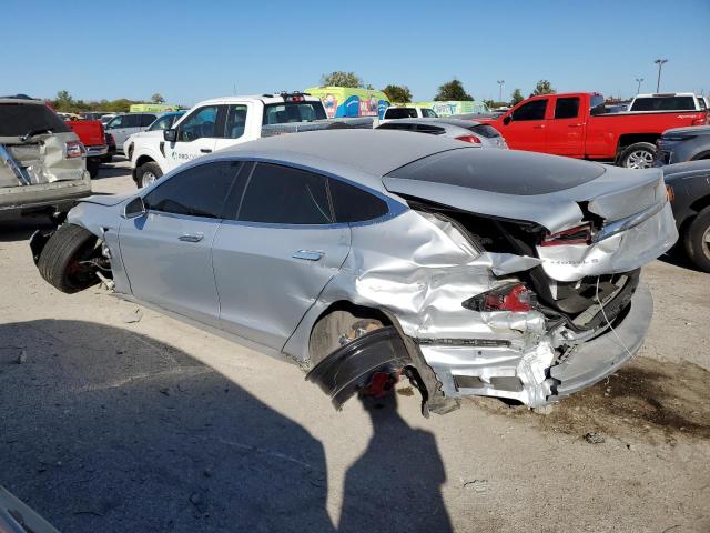 5YJSA1E43GF139431 - 2016 TESLA MODEL S SILVER photo 2