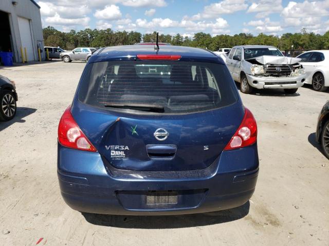 3N1BC13E77L455957 - 2007 NISSAN VERSA S BLUE photo 6