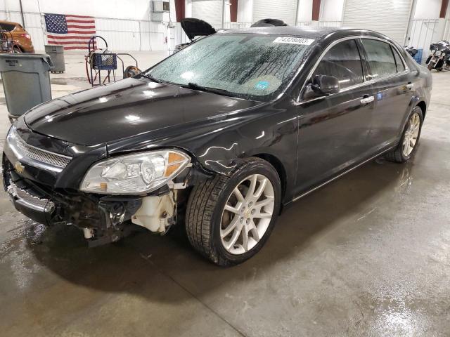 1G1ZG5E74CF111280 - 2012 CHEVROLET MALIBU LTZ أسود صورة 1