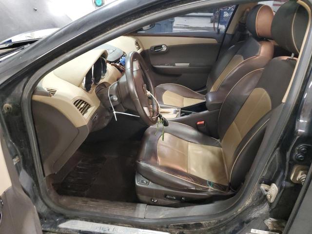1G1ZG5E74CF111280 - 2012 CHEVROLET MALIBU LTZ أسود صورة 7