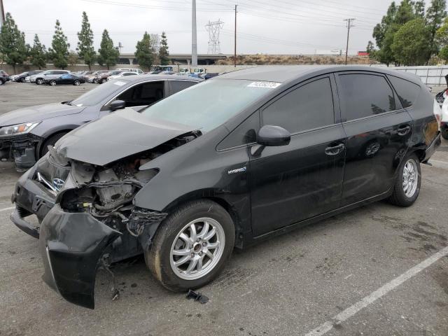 JTDZN3EU0D3220443 - 2013 TOYOTA PRIUS V BLACK photo 1