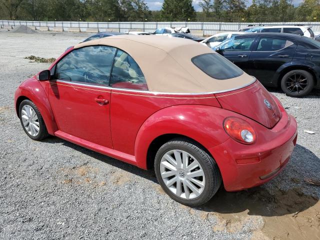 3VWRW3AL2AM007351 - 2010 VOLKSWAGEN NEW BEETLE RED photo 2