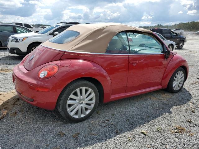 3VWRW3AL2AM007351 - 2010 VOLKSWAGEN NEW BEETLE RED photo 3