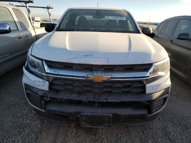 1GCHSBEN9M1111076 - 2021 CHEVROLET COLORADO WHITE photo 5