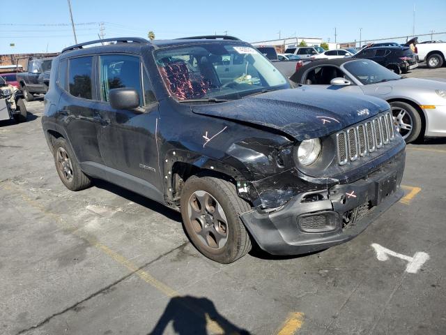 ZACCJAAB9HPF14502 - 2017 JEEP RENEGADE SPORT BLACK photo 4