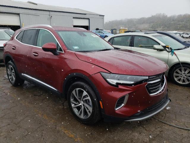 LRBFZNR42PD013546 - 2023 BUICK ENVISION ESSENCE أحمر صورة 4